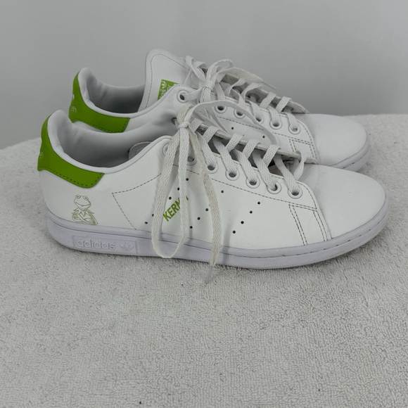 adidas gazelle silver green womens Adidas x Disney Kermit Stan Smith  Oneness Boutique